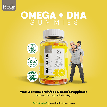 Omega + DHA Gummies