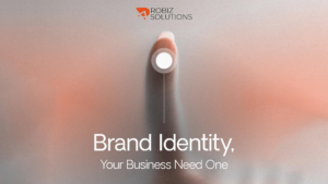 its logo, color system, typography, tone of voice, imagery style, and brand guidelines.